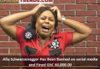 Afia Schwarzenegger Has Been Banned From Social Media and Fined GHC 60000