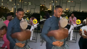 Video Of James Gardiner Tightly Hugging Fella Makafui Causes Stir