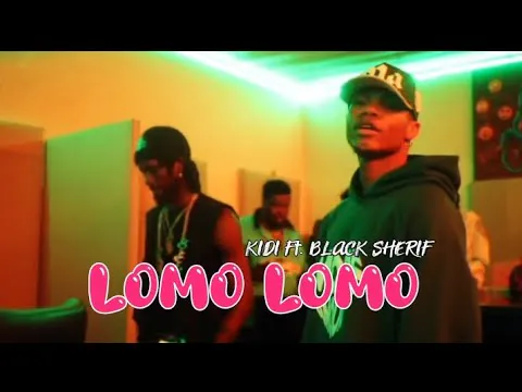 KiDi – Lomo Lomo Ft Black Sherif (Visualizer Video & Lyrics)