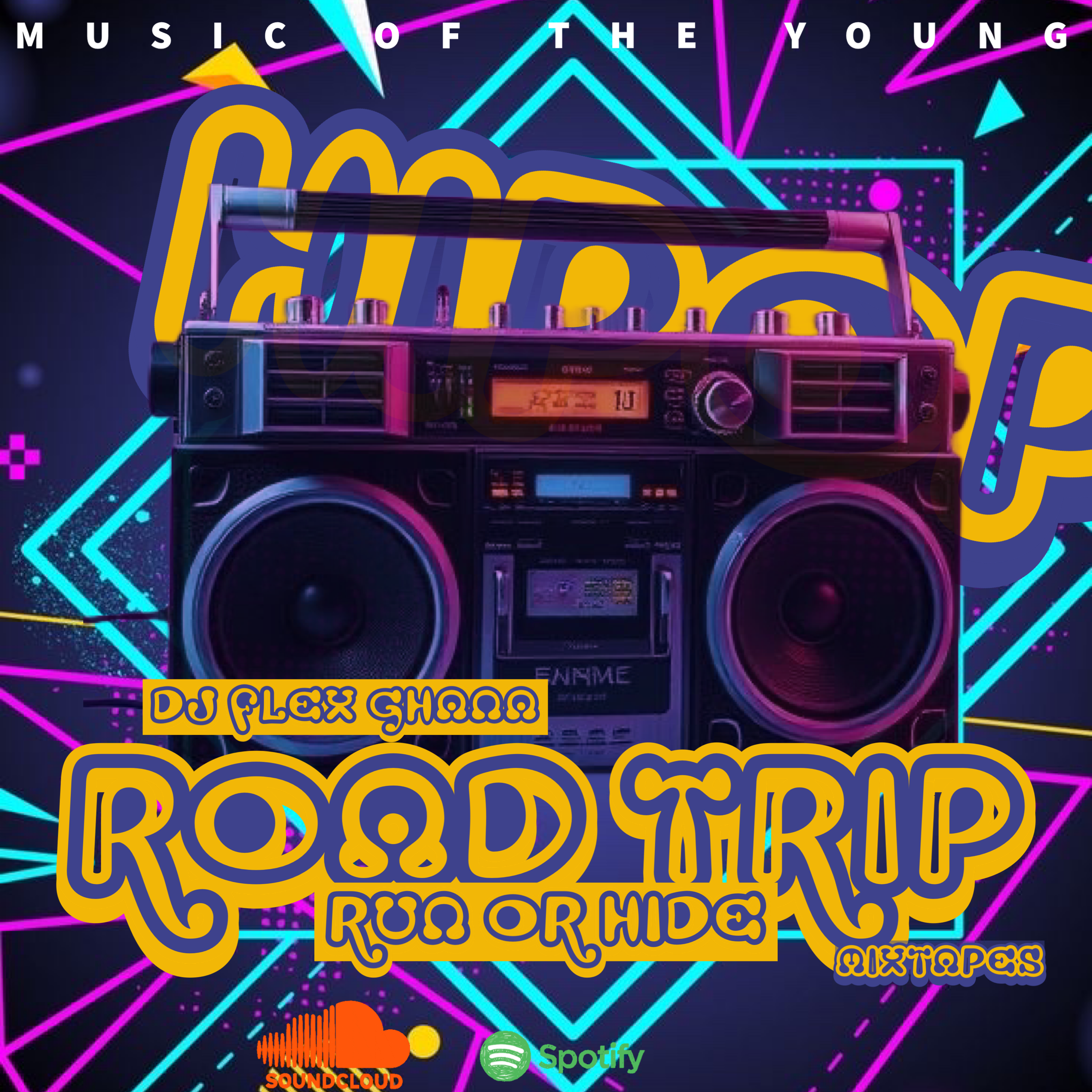 DJ Flex Ghana – Run Or Hide (Road Trip Mixtape Vol .05)